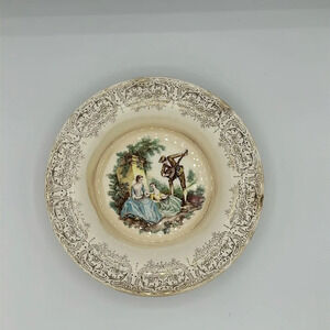 vintage Triumph Limoges Warranted 22 K Gold Bowl - made in USA